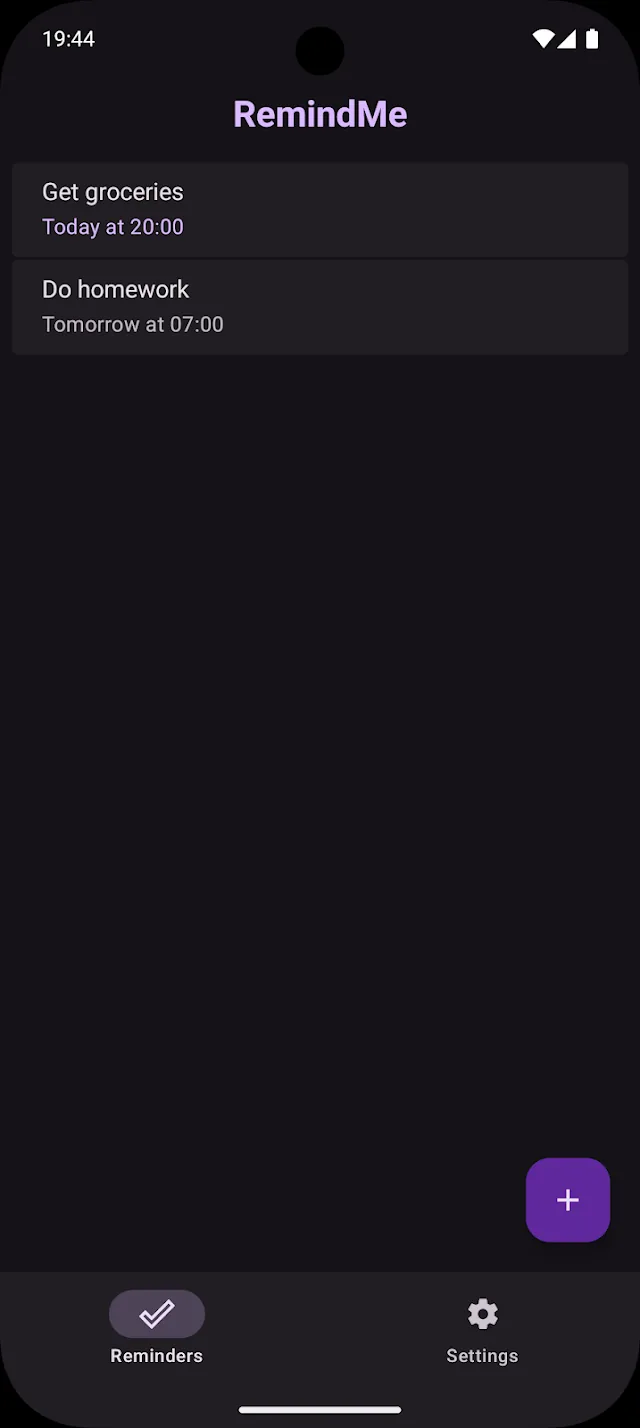 RemindMe screenshot 1 of 4